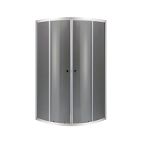 Душова кабіна PLAIN-SC-01-GR /90x90x185/без піддону/тоноване скло 4мм/CHROME (MI6900)